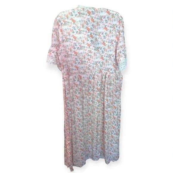 Scarlet Darkness floral lace trim maxi dress - Picture 5 of 5